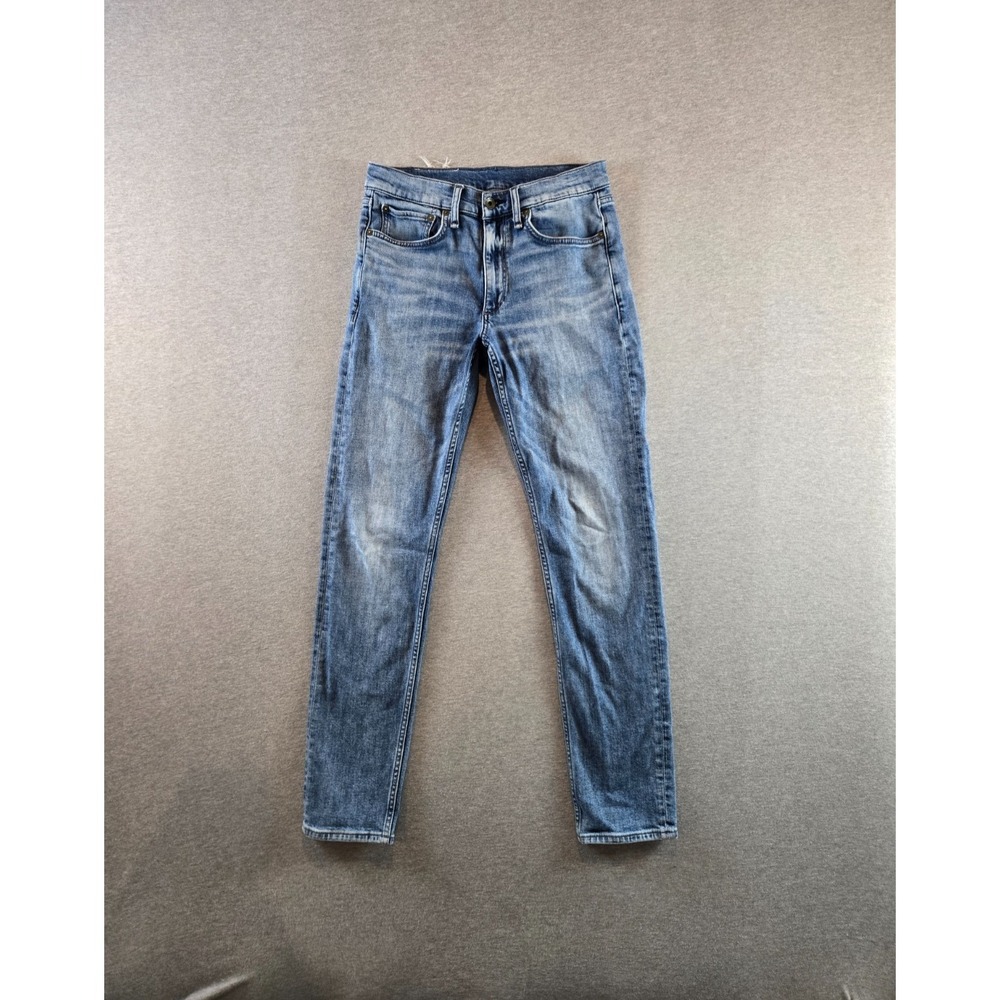 Rag & Bone‎ Fit 2 Slim Jeans Mens 30x32 Blue Brockie Stretch Denim Medium Wash